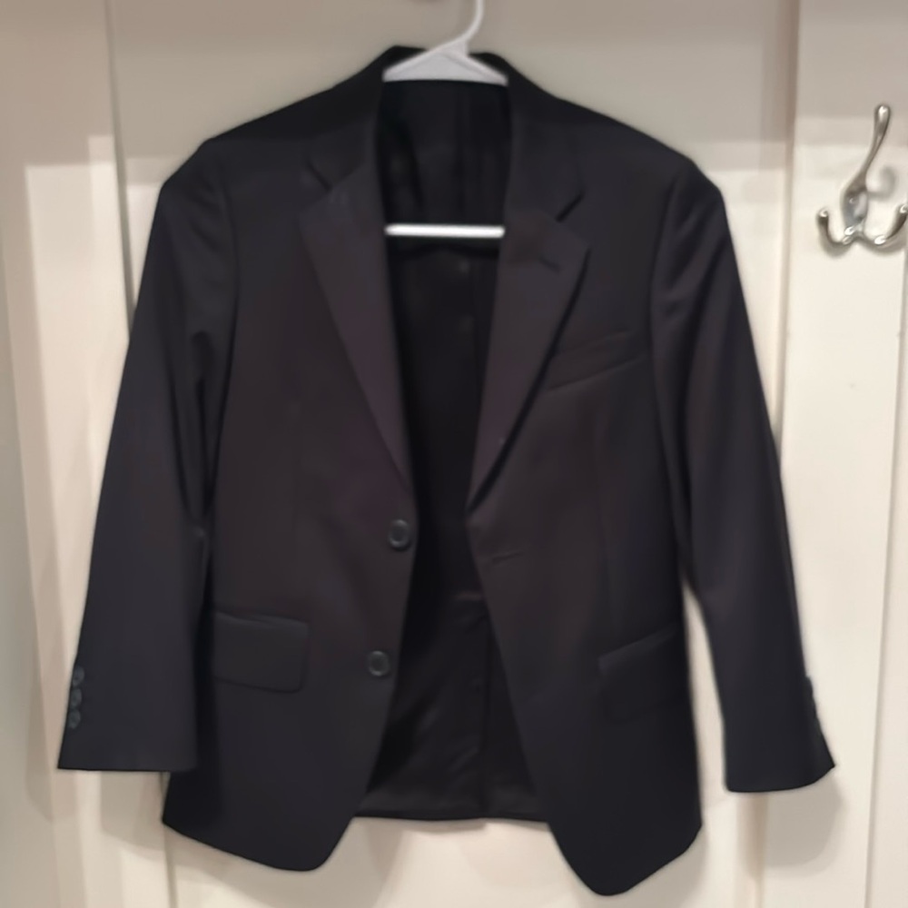 Boys size 10, navy suit jacket